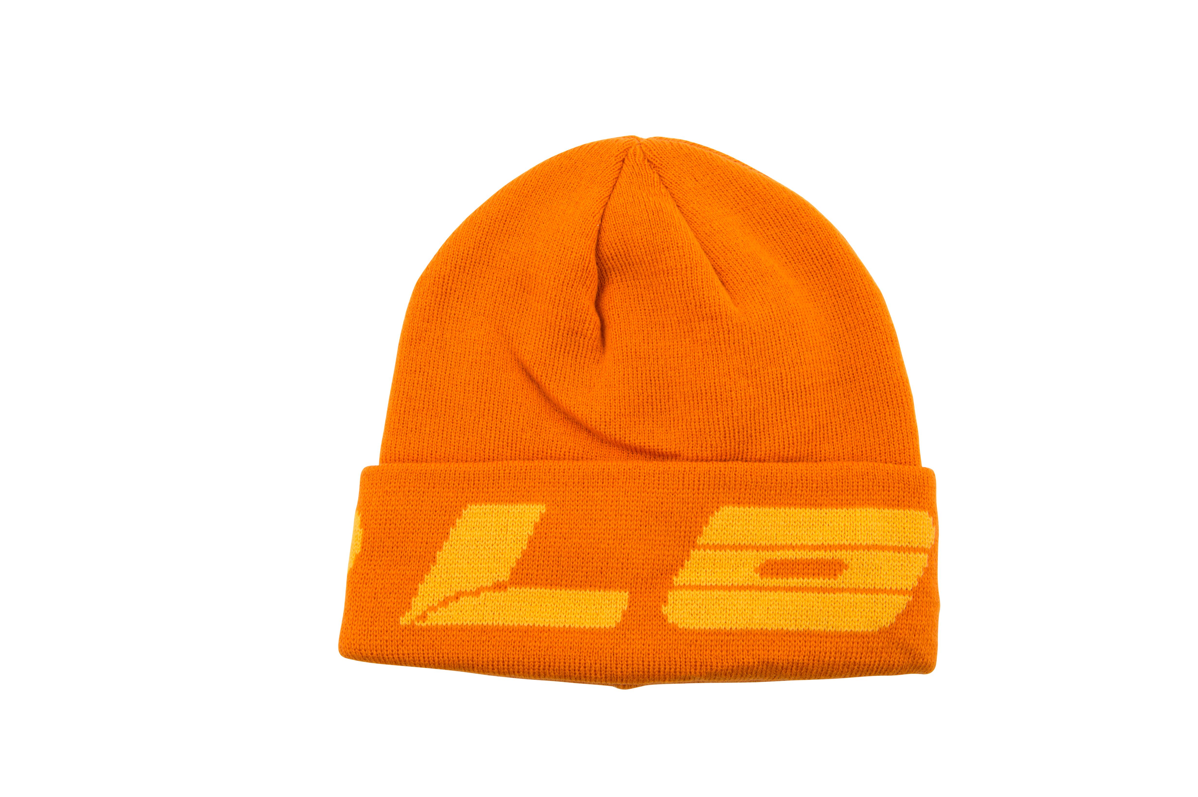 Loop Strikke lue Orange